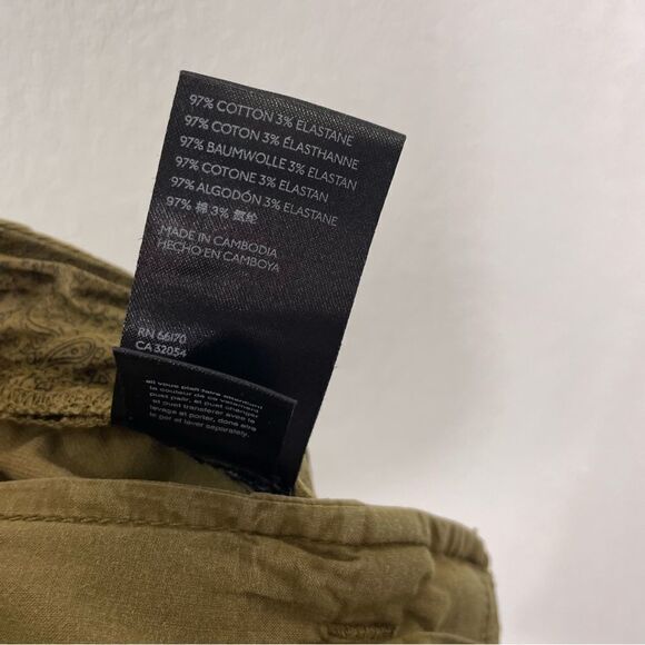 By Anthropologie Khaki High Waisted Shorts - Picture 5 of 5